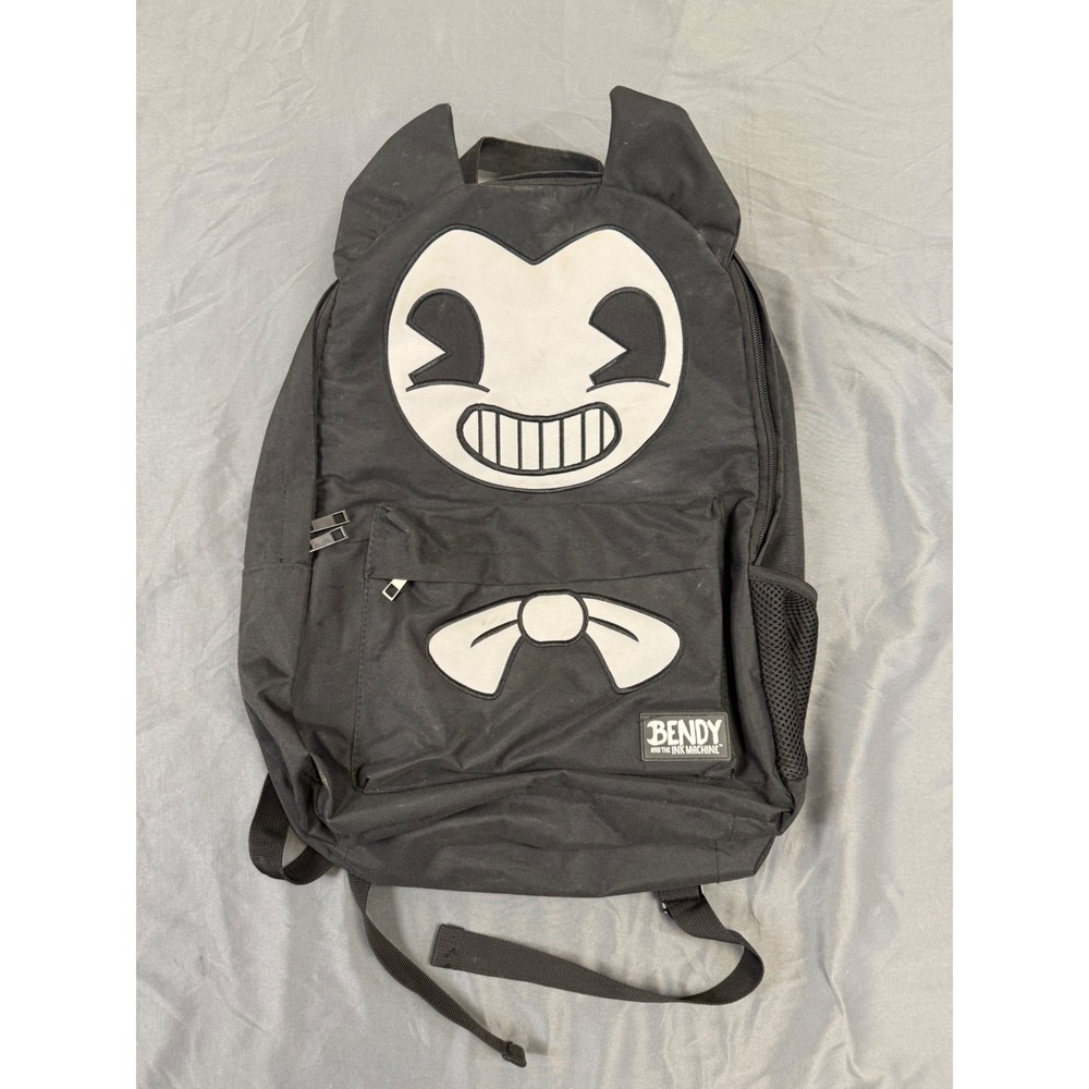 Bendy and the Ink Machine Black Character Backpack PhatMojo Video Game Horror